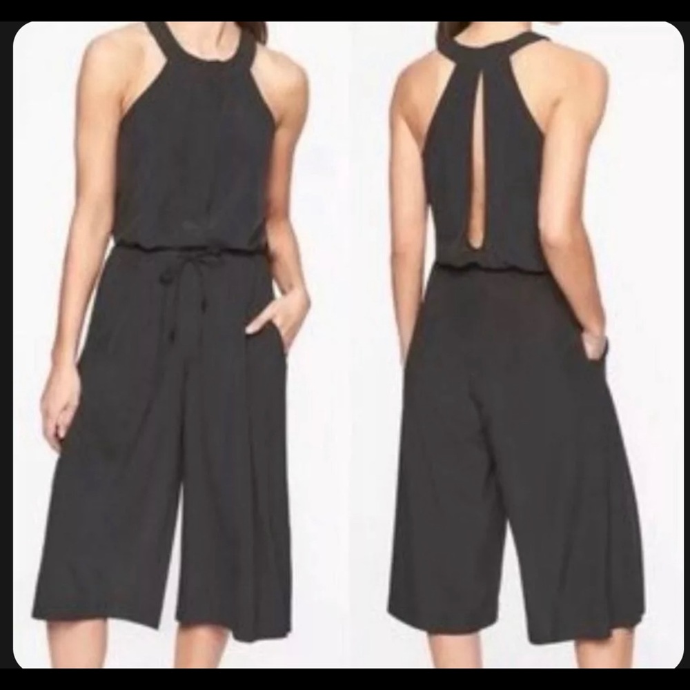 Athleta Mercer Cropped Jumpsuit size 2